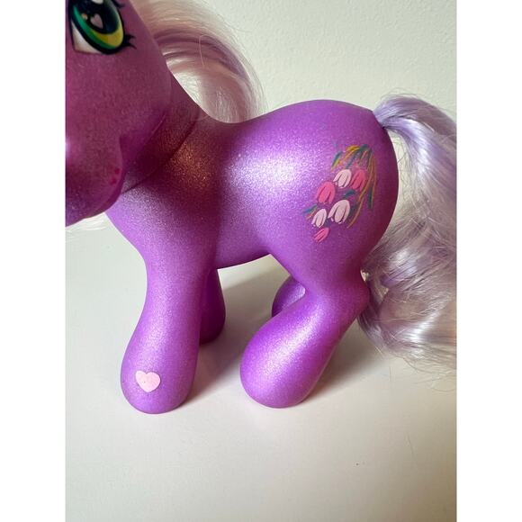 My Little Pony G3 Wysteria Figure Rainbow Celebration Ponies 2002 - Picture 2 of 12